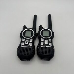 2-Motorola Talkabout MR350R Two-Way‎ Radio Walkie Talkie w/ Charging Dock